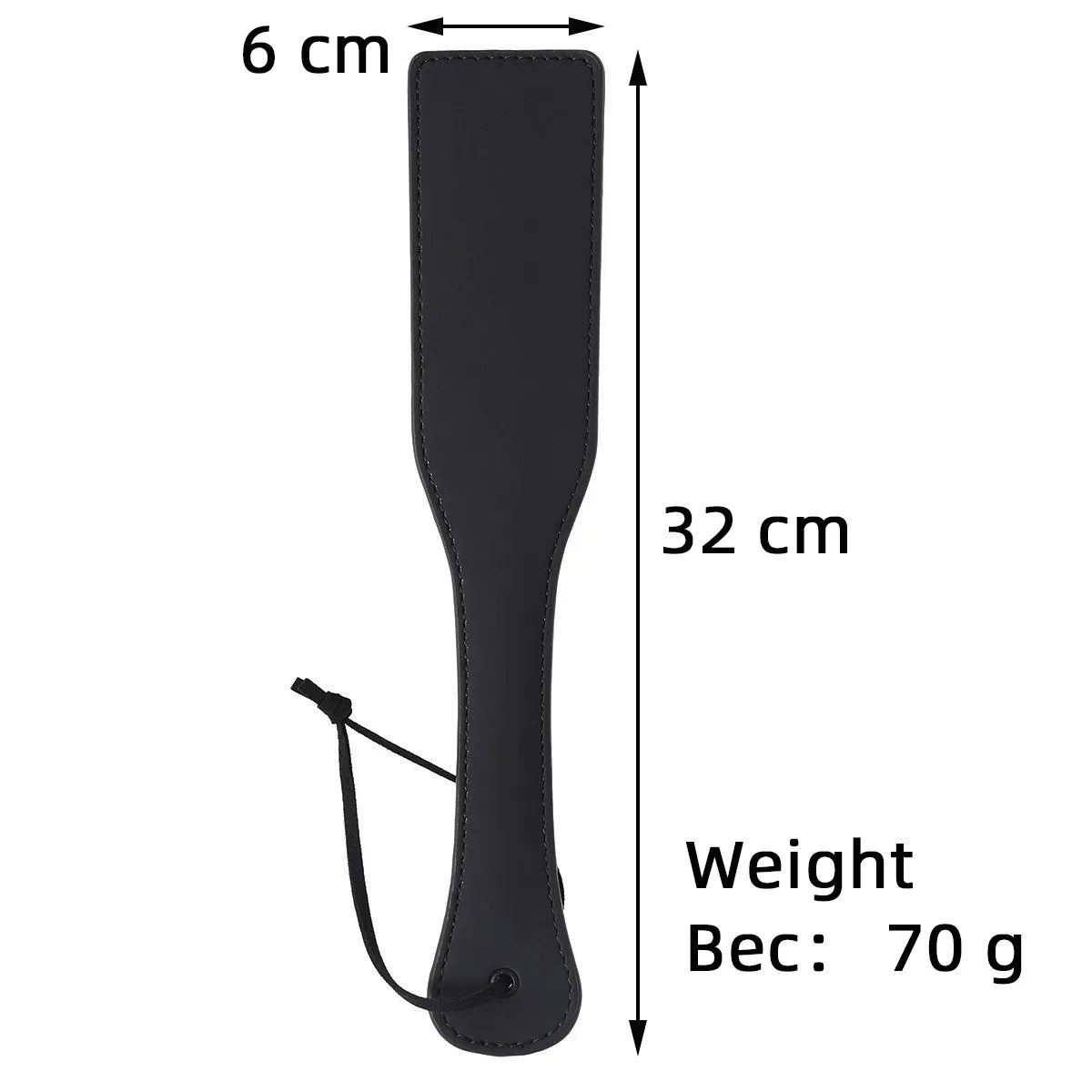 Black Spank Paddle