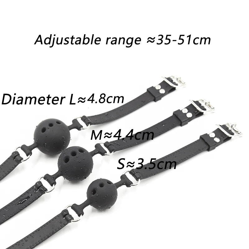 Breathable Silicone Ball Gag