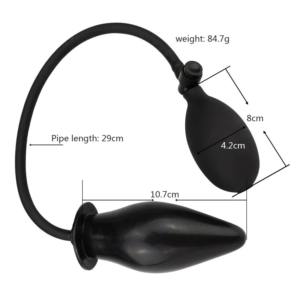 Inflatable Anal Butt Plug