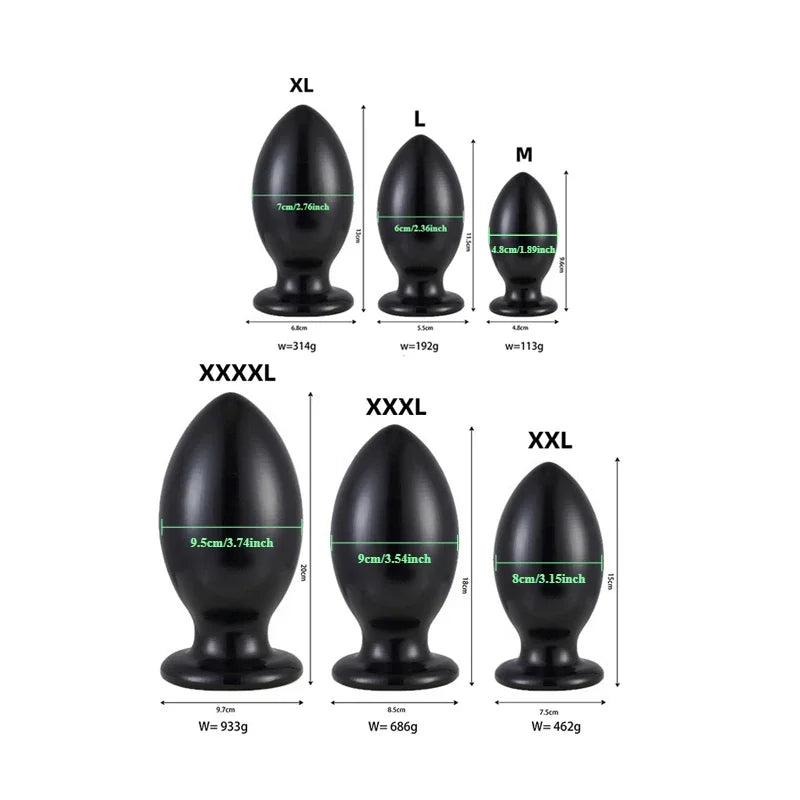 Black Butt Plugs