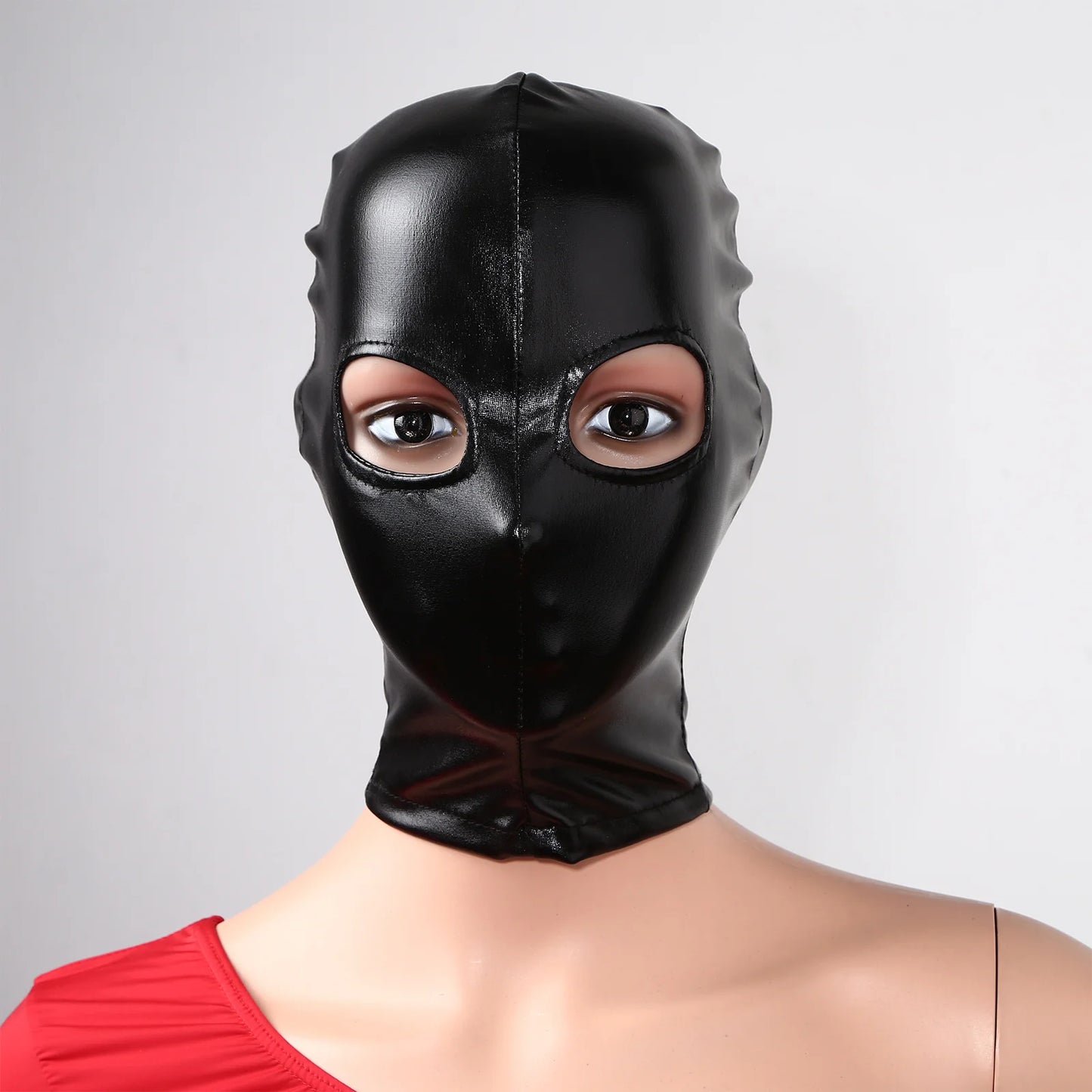 Fetish PU Leather Hood