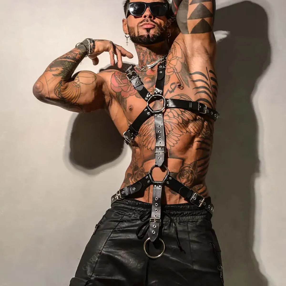 BDSM Fetish Chest Harness