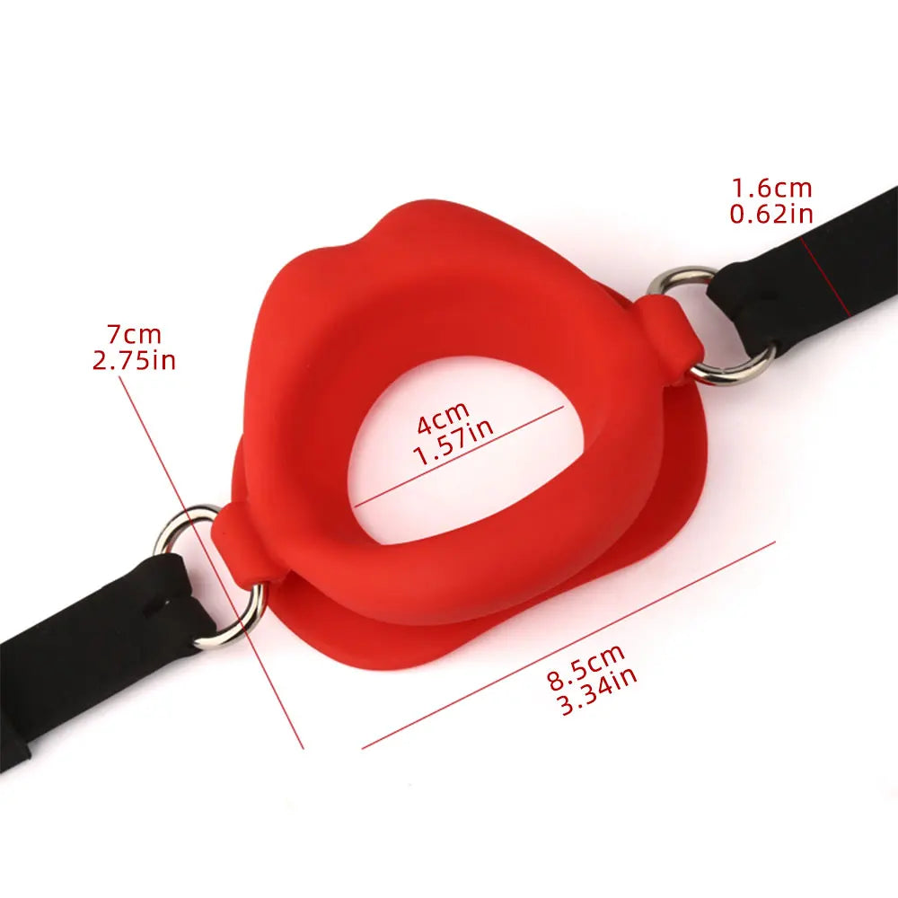 Silicone Oral Fixation Silicone O Ring Mouth Plug