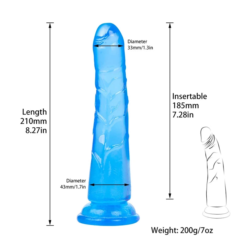 Crystal Jelly Dildo