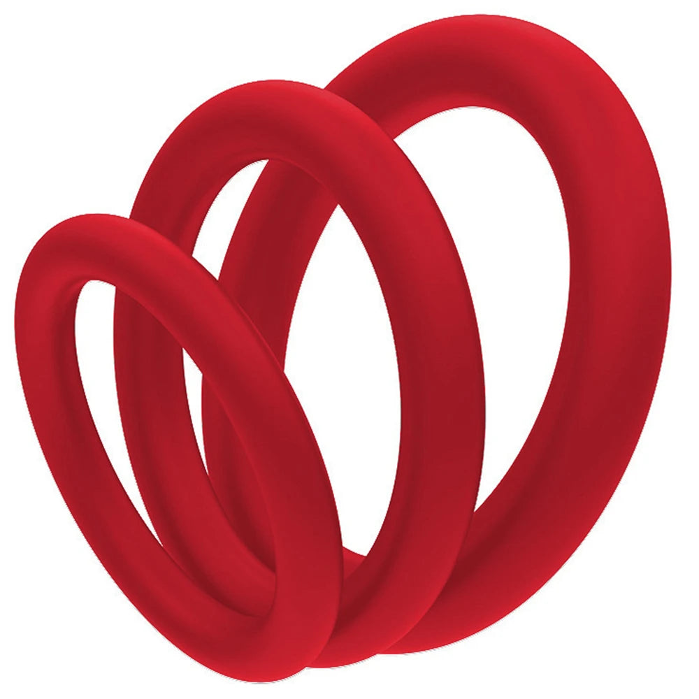 Silicone Penis Ring Set