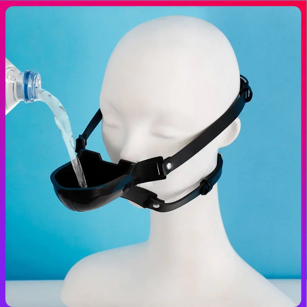 Silicone Funnel Mouth Gag Plug