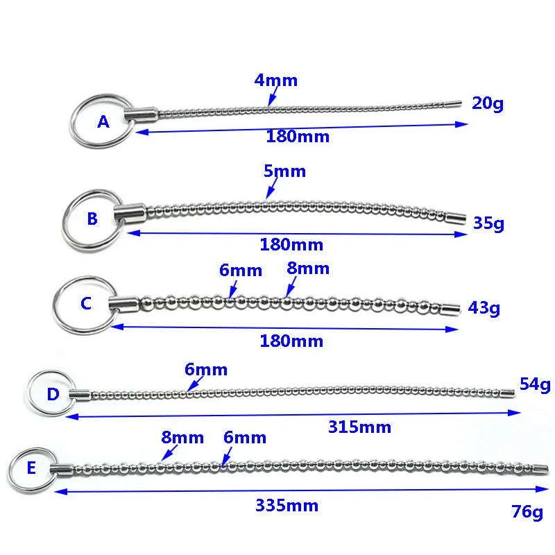 Stainless Steel Urethral Sound Dilator