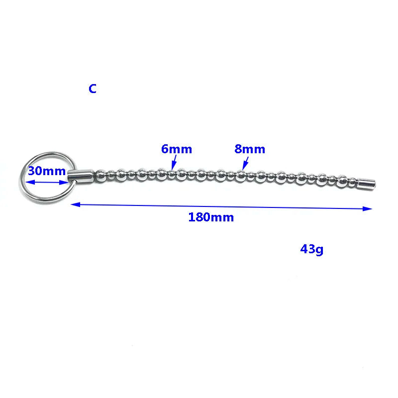 Stainless Steel Urethral Sound Dilator