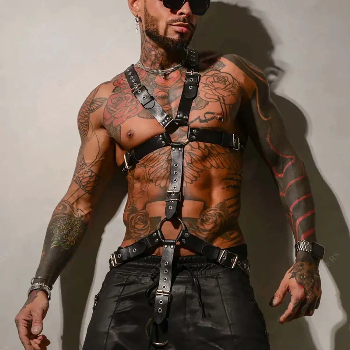 BDSM Fetish Chest Harness