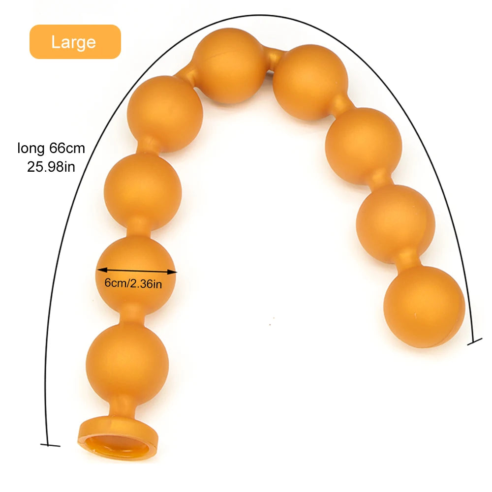 Silicone Anal Ball Toy