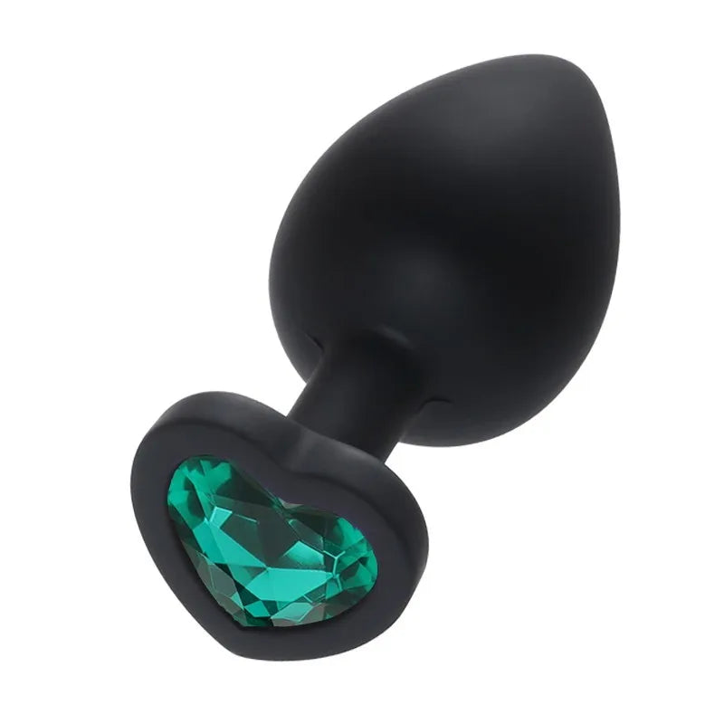 Flared Heart-Base Butt Plug