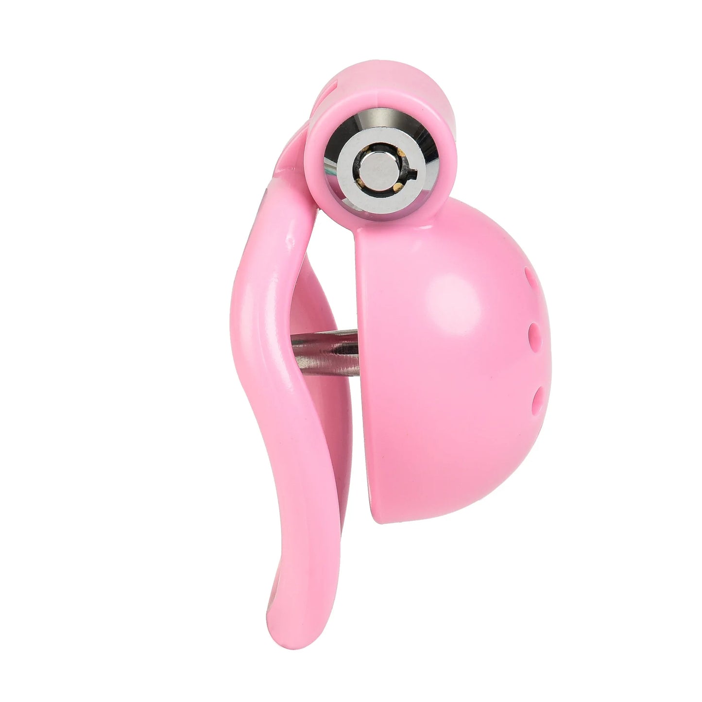 Pink Chastity Cage Set