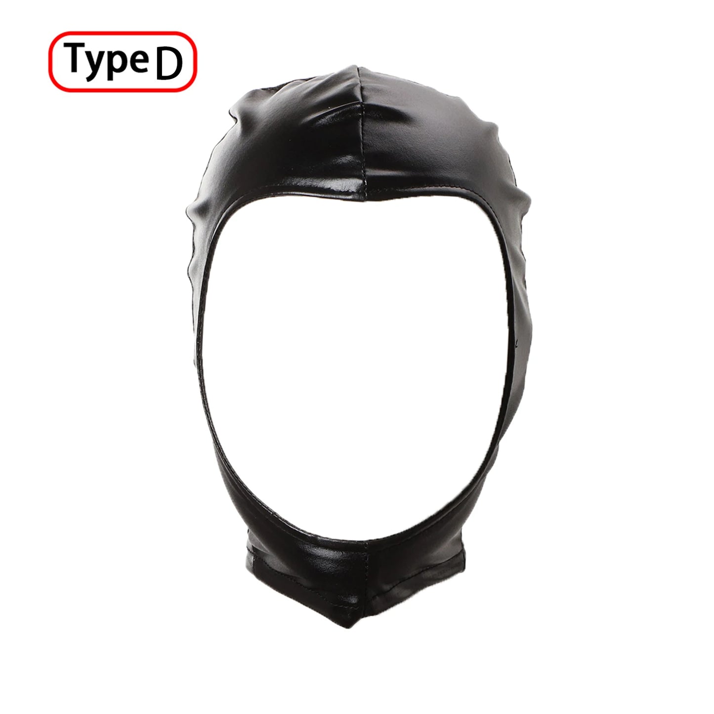 Fetish PU Leather Hood