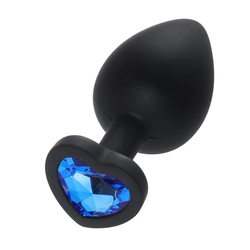 Flared Heart-Base Butt Plug
