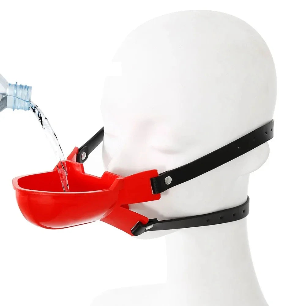 Silicone Funnel Mouth Gag Plug