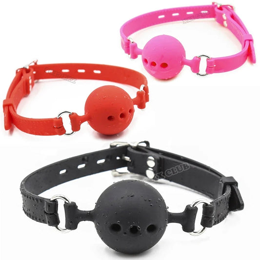 Breathable Silicone Ball Gag